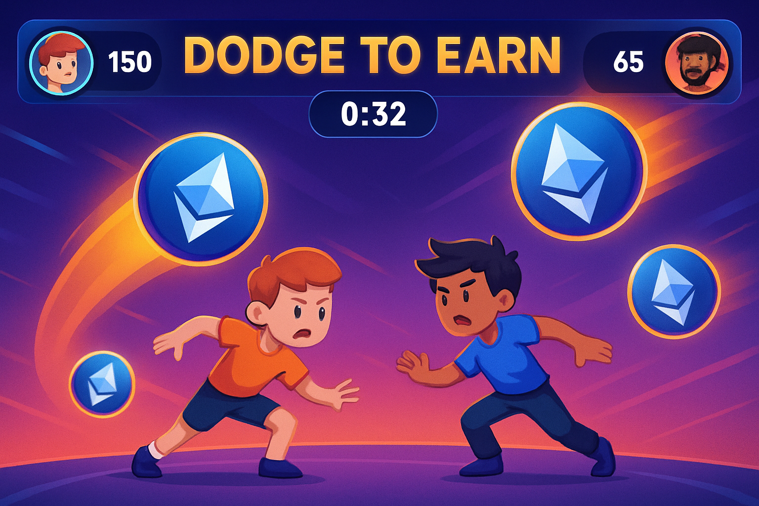 Dodge and Earn - Farcaster Mini Apps